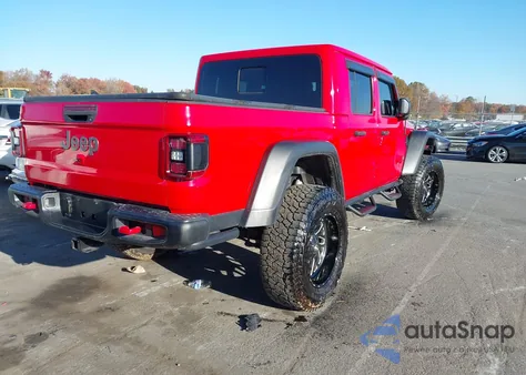 2021 Jeep Gladiator Rubicon 4X4 из США, поврежденный, VIN 1C6JJTBG4ML533672